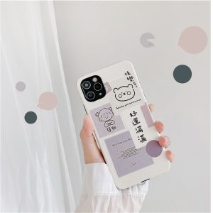 Good Luck Cartoon Girl Shockproof Phone Case