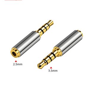25mm To 35mm Audio Adapter 25 To 35 Male To Female Mobile Phone Headset Adapter