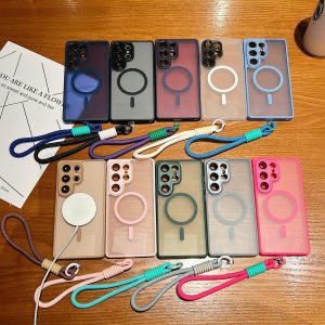 Yadun Sand Strap Magnetic Phone Case