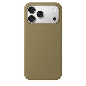 Magnetic Silicone Case for iPhone 18 Pro Max – Olive