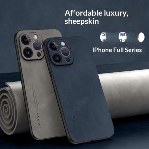 Phone Case Made Of Sheepskin Leather Compatible With The 17 Pro Max