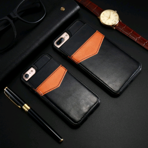 iPhonex bracket phone case S7 classic crazy horse pattern multi-function card holder holster