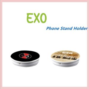 Kpop Don’t Mess Up My Tempo Mobile Phone Stand Holder Chanyeol Baekhyun Adjustable Finger Grip Universal