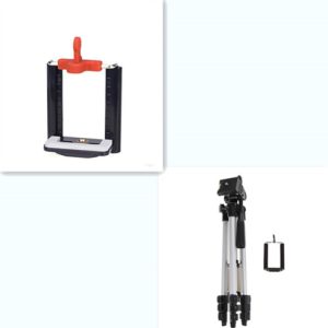 Apple , Mobile Phone Universal Self Timer Adapter Clip Live Tripod Mobile Phone Clip Camera Tripod Set