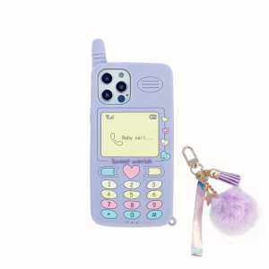 Purple Big Brother Big Silicone Phone Case Full Silicone Case