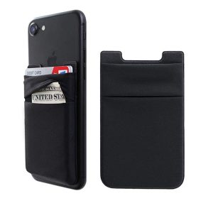 Best-Selling Lycra Card Holder U-Shaped Dual-Card Mobile Phone Card Sticker Student Card Holder 3m Glue Phone Back Sticker