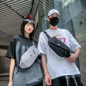 Unisex Casual Travel Fanny Pack Waterproof Waist Bag for Men Lightweight Man Belt Pouch Phone Pocket Men’s Shoulder Bag Murse