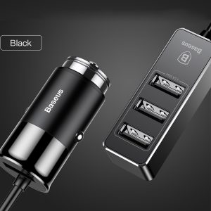 Multi-function belt line car mobile phone charger