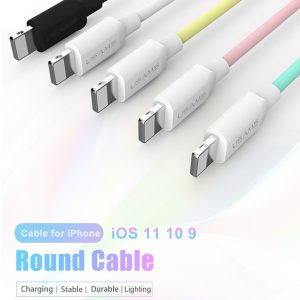 USB Cable For Charger X 8 7 6 6s Plus 5 5s SE,2A 1M Mobile USB Data Cable For Cable For Lightning Cable