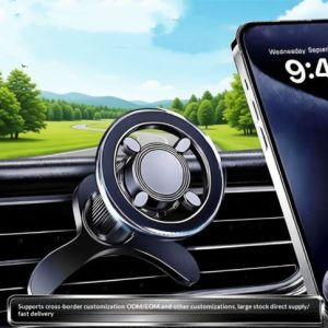 Phone Holder With Strong Magnetic Suction For The Air Vent, Universal Navigation Phone Mount