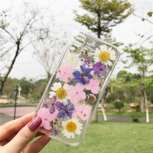 Transparent Epoxy Shockproof Soft Phone Case