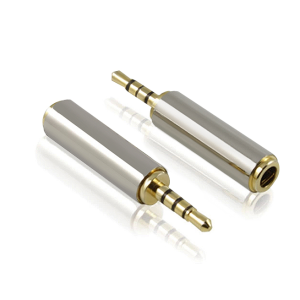 Mobile phone headset adapter 2.5mm to 3.5mm adapter 2.5 revolution 3.5 female small to large plug