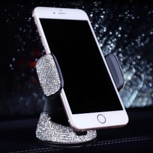 Crystal Rhinestones Phone Holder