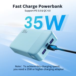 Australia Overseas Warehouse N OBIS 35W 20000mAh Type-C Fast Charging Portable Power Bank For Phone