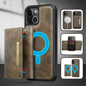 Wallet Holder Protective Sleeve Magnetic Suction Phone Case