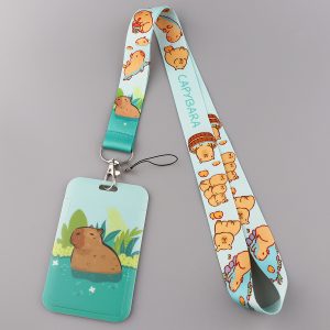 Capybara Mobile Phone Strap Certificate Holder