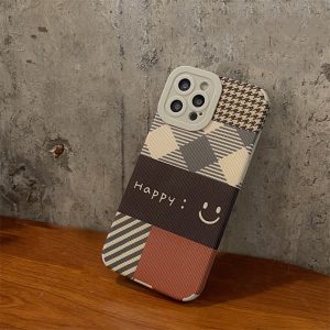 Brown All-Inclusive Shockproof Phone Case
