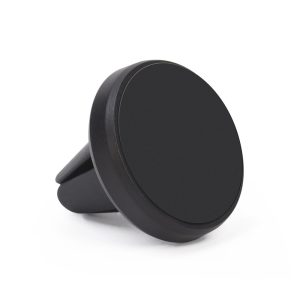 Aluminum Alloy Self-Adhesive Round Magnetic Phone Mount, Universal Car Vent Dashboard Cell Phone Holder For Car Navigation