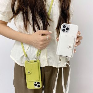 Fashion Card Bag Strap Phone Case