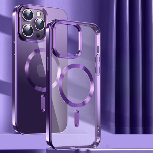 New Transparent Magnetic Phone Case