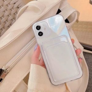 Women’s Transparent Card Case Phone Case