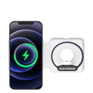 Folding Dual Wireless Charging Magsafe Magnetic Charger
