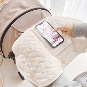 Phone Touchscreen Grip Windproof Car Fleece Handle Cover Pocket