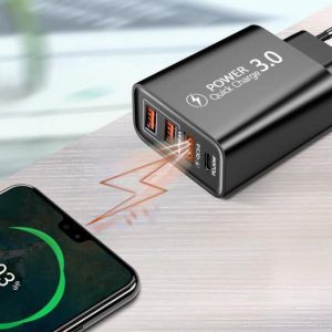 U.S. And European 3USB Mobile Phone Adapter