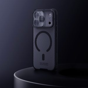 MagSafe Magnetic Protective Case With A Sliding Lens Cover