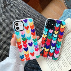 Graffiti Oil Painting Love Mobile Phone Case Shockproof