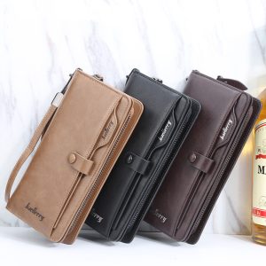 Men’s Retro Multifunction Phone Bag Wallet