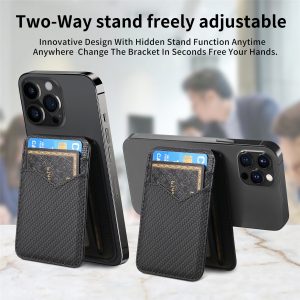 Strong Magnetic Bracket Mobile Phone Card Holder