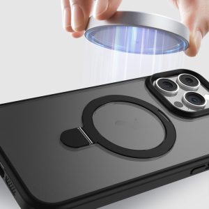 Magnetic Belt Lens Protector Skin Feeling Frosted Phone Case