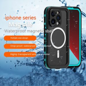 MagSafe Wireless Charger Magnetic Mobile Phone Transparent All-inclusive