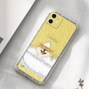 Shiba Inu Liquid Silicone Shockproof Phone Case