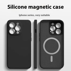 Liquid Silicone Magnetic Phone Case