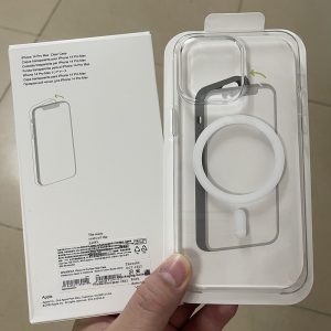 Phone Case Transparent Magnetic Hard Case