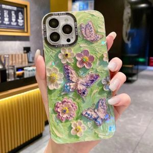 Rhinestone Lens Protector Drop-resistant Phone Case