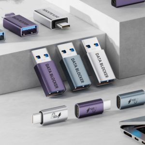 Notebook Phone Data Shielding USB Male To Type-C Female Adapter