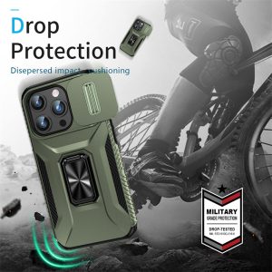 Ring-pull Sliding Window 17 Pro Max Phone Case