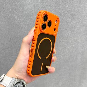 17 Pro Max Armor Cooling Magnetic Phone Case