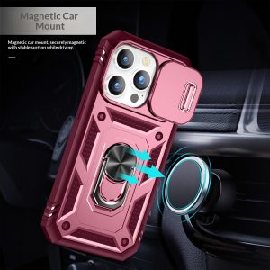 Suitable For The 17 Pro Max Phone Case Second Generation With A Sliding Window