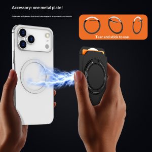 Rotating Bracket Multi-Functional Phone Card Holder