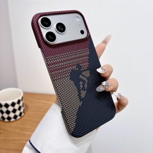 Carbon Fiber Magnetic Case for iPhone 18 Pro – Climbing