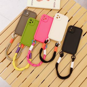 Liquid Silicone Phone Case Lanyard