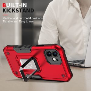 Mobile Phone Case Shatterproof Lens Magnetic Ring Protector