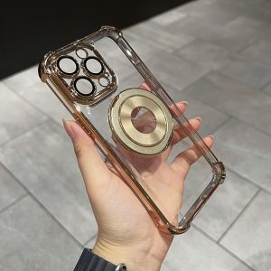 Magnetic Rotatable Ring Bracket Drop-resistant Phone Case