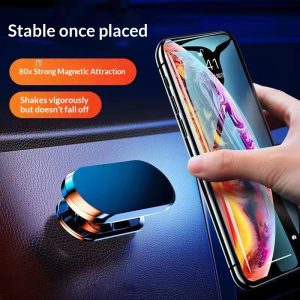 Car Magnetic 360-degree Rotating Adhesive Mount For Securing Your Phone As A Navigation Holder