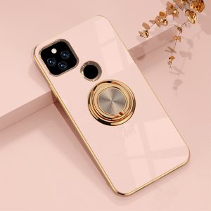Phone Case 6D Electroplating Ring Bracket Car Magnetic Suction