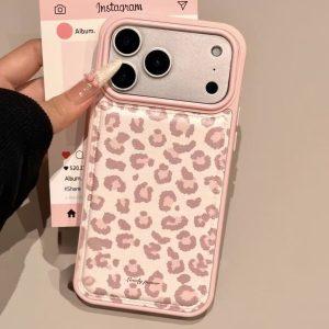 Leopard-print Cute 17 Pro Max Phone Case